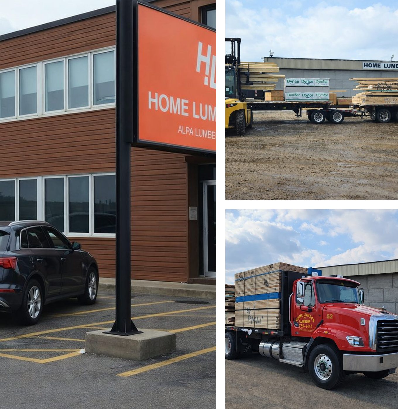 Home Lumber Inc. facility, equipment and delivery fleet